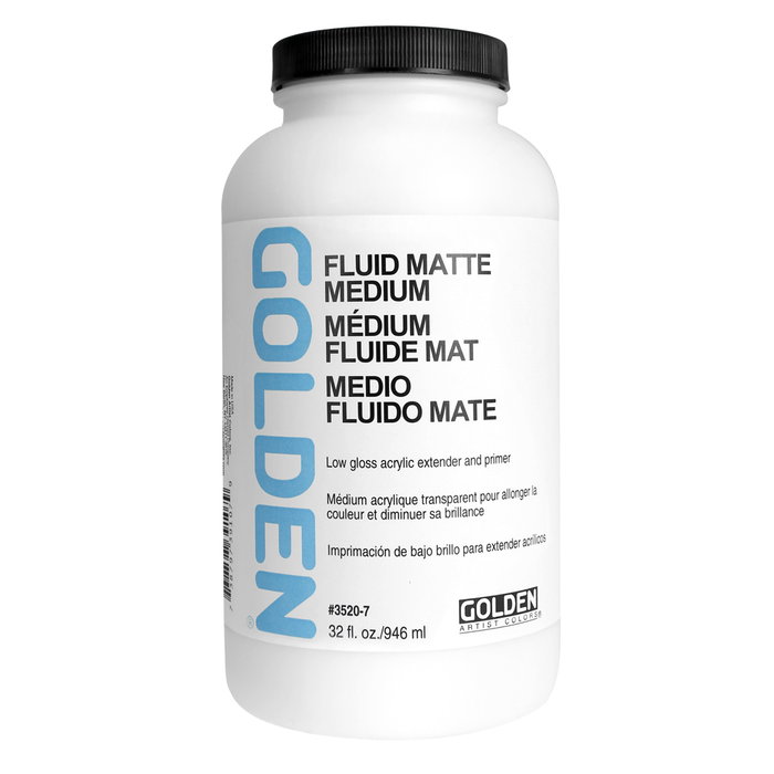 Golden Fluid Matte Medium 946 ml Golden Fluid Matte Medium 946 ml