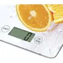 Little Balance - Balance Culinaire Slim Orange - Plateau Verre Trempé 200x160 mm, Capacité 5 kg, Précision 1 g, Afficheur 2 min