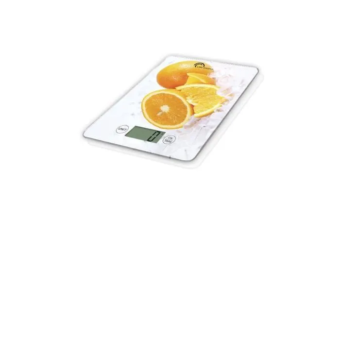 Little Balance - Balance Culinaire Slim Orange - Plateau Verre Trempé 200x160 mm, Capacité 5 kg, Précision 1 g, Afficheur 2 min Little Balance - Balance Culinaire Slim Orange - Plateau Verre Trempé 200x160 mm, Capacité 5 kg, Précision 1 g, Afficheur 2 min
