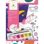 Sycomore Artissimo Peinture par Numéros - 3 Tableaux de Licornes - Kit d'Activité Créative pour Enfants dès 7 Ans