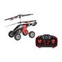 Bizak Flybotic 62004777 - Hélicoptère Radio Commandé Sky Wheels avec 4 Roues, Infrarouge 2 Canaux, Batterie LiPo, Charge USB, +10 Ans