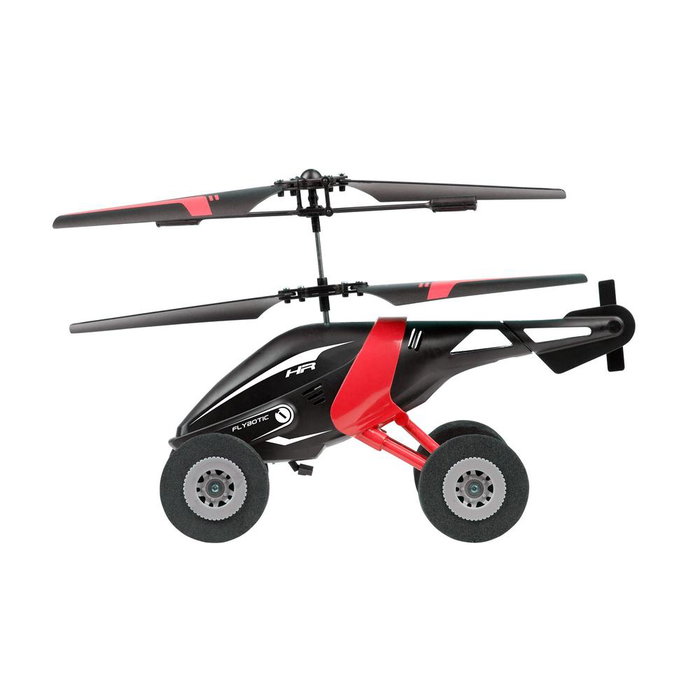 Bizak Flybotic 62004777 - Hélicoptère Radio Commandé Sky Wheels avec 4 Roues, Infrarouge 2 Canaux, Batterie LiPo, Charge USB, +10 Ans Bizak Flybotic 62004777 - Hélicoptère Radio Commandé Sky Wheels avec 4 Roues, Infrarouge 2 Canaux, Batterie LiPo, Charge USB, +10 Ans