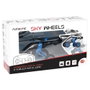 Bizak Flybotic 62004777 - Hélicoptère Radio Commandé Sky Wheels avec 4 Roues, Infrarouge 2 Canaux, Batterie LiPo, Charge USB, +10 Ans
