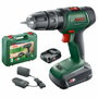 Bosch UniversalImpact 18 Perceuse à percussion sans-fil (2 batteries 1,5Ah + chargeur + coffret)