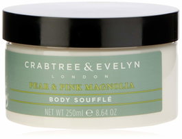 Crabtree & Evelyn Soufflé pour le corps Pear & Pink Magnolia, 250 g