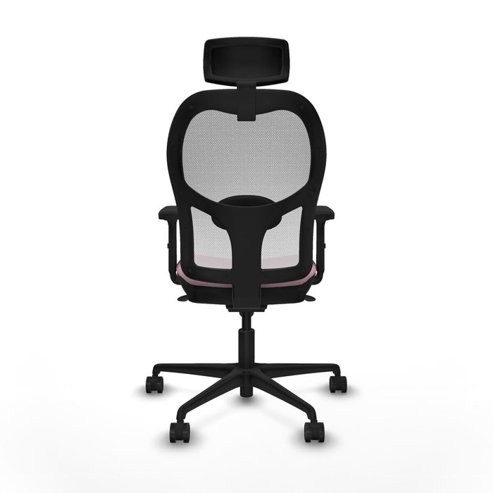 Piqueras y Crespo 2D036N2 Chaise de Bureau avec Appui-tête Rose