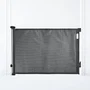 Dreambaby Barrière de Sécurité Rétractable Extra Haute H90 cm, Largeur Réglable 60-140 cm, avec 2 Indicateurs EZY-Check, Noir