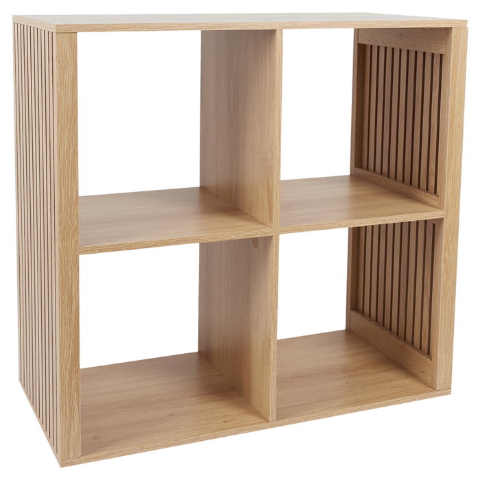 Home Deco Factory Étagère Klaus avec 4 compartiments Home Deco Factory Étagère Klaus avec 4 compartiments