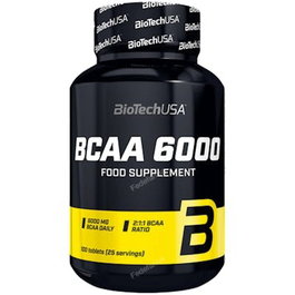 BIOTECHUSA BCAA 6000 - 100 comprimés
