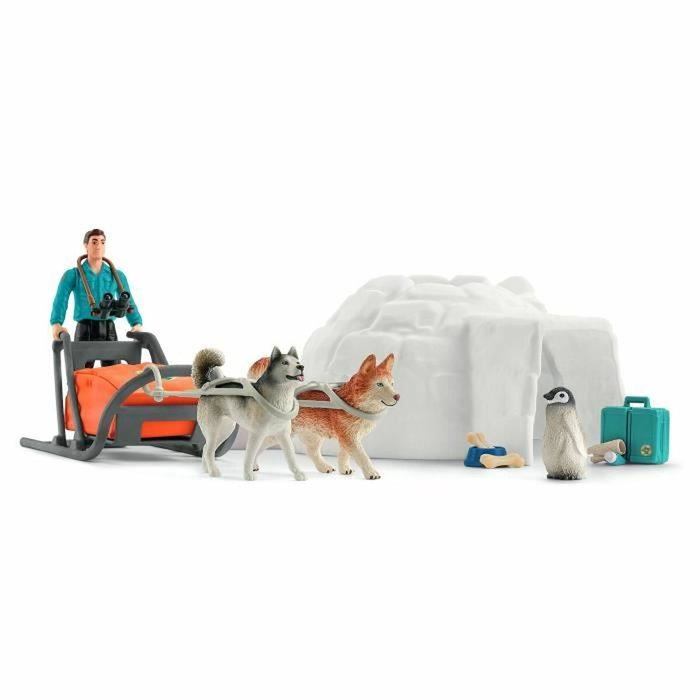 Schleich Coffret Expédition en Antarctique Wild Life 42558 Playset de figurines avec Tom le ranger et animaux sauvages Schleich Coffret Expédition en Antarctique Wild Life 42558 Playset de figurines avec Tom le ranger et animaux sauvages