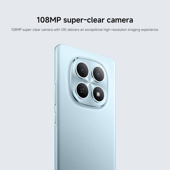 Xiaomi REDMI Note 15 5G Bleu Glaciar, 8 Go RAM, 256 Go