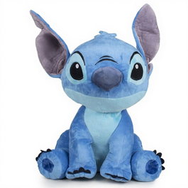 PLAY BY PLAY Peluche Stitch Disney douce 60 cm sans son - Peluche décorative grand format