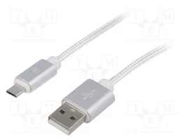 GEMBIRD Câble USB 2.0 Cablexpert USB A vers USB B micro, 1,8m, doré