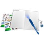 KIDS LICENSING Diario + Boligrafo Magico Real Madrid - Journal avec Stylo Magique Real Madrid - Taille 23x22x3 cm