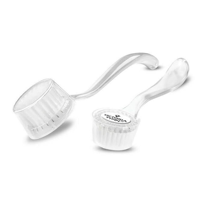 Victoria Vynn - Cepillo de manicura y pedicura - Cepillo pour manucure et pédicure avec poils doux et couvercle, élimination efficace de la poudre et saleté Victoria Vynn - Cepillo de manicura y pedicura - Cepillo pour manucure et pédicure avec poils doux et couvercle, élimination efficace de la poudre et saleté
