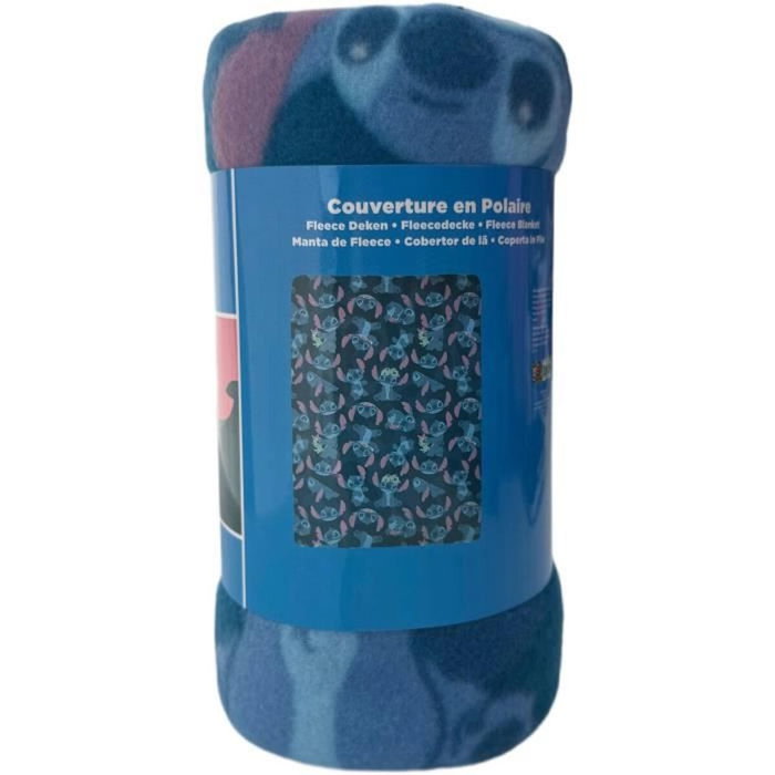 Stitch Couverture Lilo & Stitch Caras de Stitch Bleu