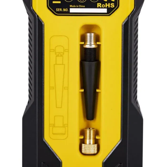 Stanley STANLEY 425001 Gonfleur 2-en-1, compresseur d'air léger pour pneus et ballons, débit 14 L/min, sans batterie