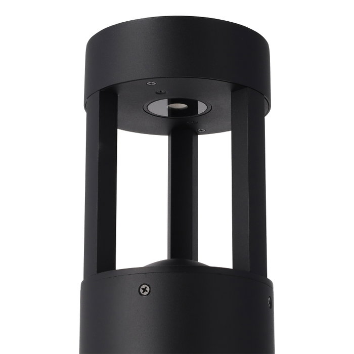 Al Marj Balise LED extérieure 60 cm 10 W Noir mat