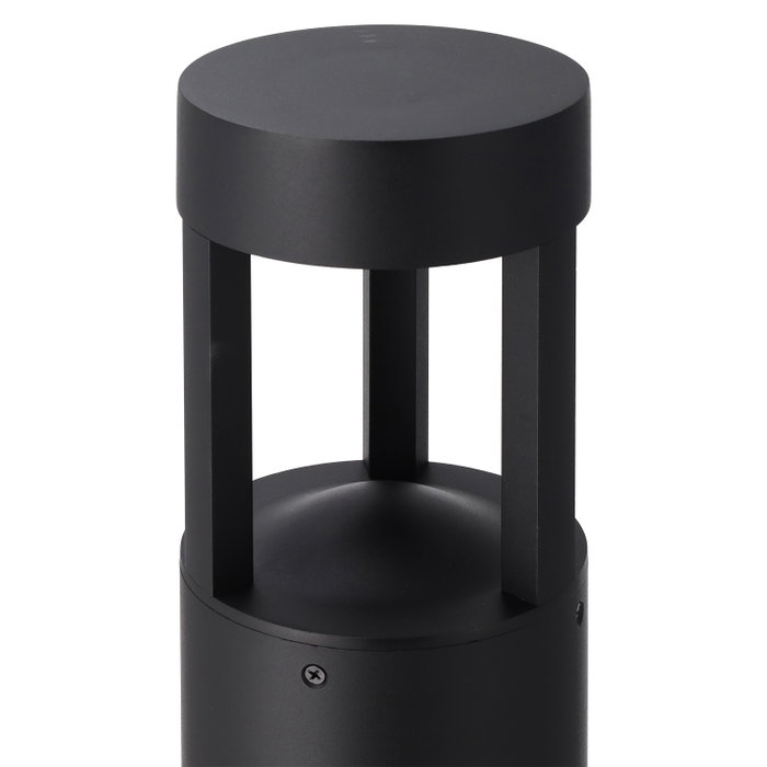 Al Marj Balise LED extérieure 60 cm 10 W Noir mat