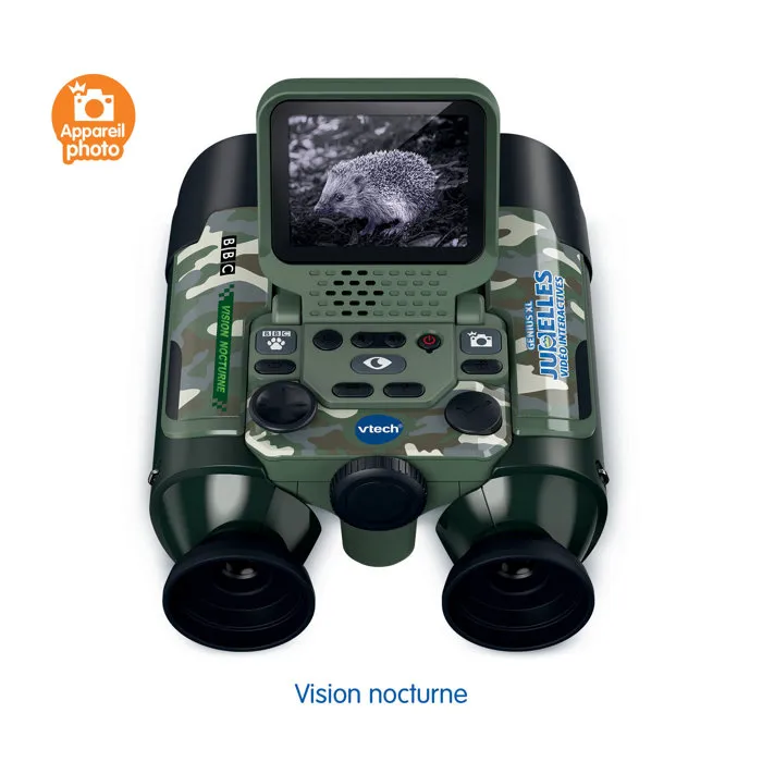 Vtech Genius XL - Jumelles vidéo interactives camouflage - Multicolore Vtech Genius XL - Jumelles vidéo interactives camouflage - Multicolore