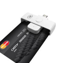 ACS PocketMate II Lecteur de cartes à puce avec connecteur USB Type-C, prise en charge CCID pour Windows, Mac, Linux et Android