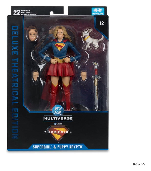 McFarlane Toys Supergirl (2026) DC Theatrical Deluxe Edition - Supergirl & Baby Krypto 17 cm McFarlane Toys Supergirl (2026) DC Theatrical Deluxe Edition - Supergirl & Baby Krypto 17 cm
