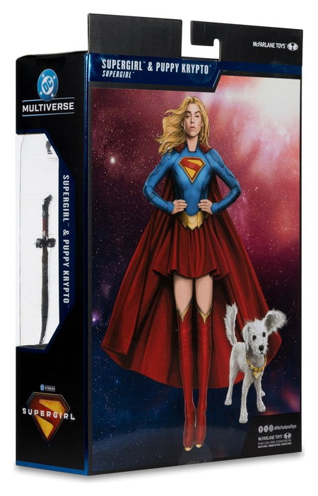 McFarlane Toys Supergirl (2026) DC Theatrical Deluxe Edition - Supergirl & Baby Krypto 17 cm McFarlane Toys Supergirl (2026) DC Theatrical Deluxe Edition - Supergirl & Baby Krypto 17 cm