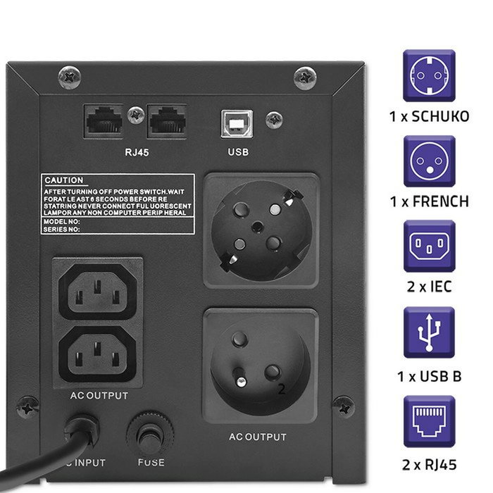 QOLTEC Monolith 1,5kVA 900W