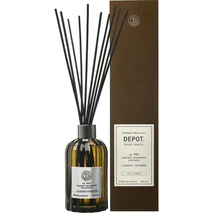 Depot 900 SCENTS No. 903 Diffuseur de parfum à roseaux Cologne classique Depot 900 SCENTS No. 903 Diffuseur de parfum à roseaux Cologne classique