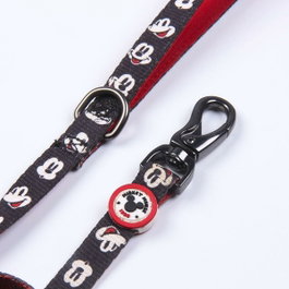 Cerdá Laisse Mickey Mouse Taille M Noir