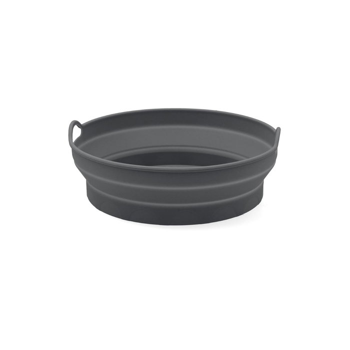 Quid Cesta Redonda Plegable Silicona Naturalia Gris 20x20x7 cm (12 Unidades) Quid Cesta Redonda Plegable Silicona Naturalia Gris 20x20x7 cm (12 Unidades)