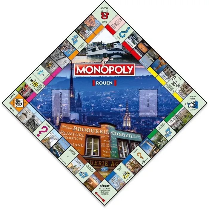 Winning Moves Monopoly Rouen
