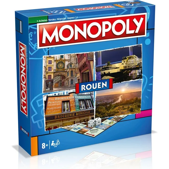 Winning Moves Monopoly Rouen