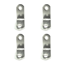Edm Angle de renfort AN24, 30 x 30 x 16 mm, 4 pièces