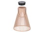 IBERGARDEN Lot de 12 lampes solaires coniques - Beige, Vert, Rose avec lumière chaude
