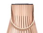 IBERGARDEN Lot de 12 lampes solaires coniques - Beige, Vert, Rose avec lumière chaude