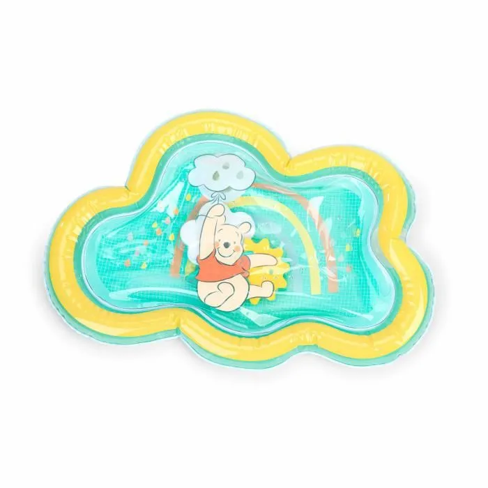 Disney Baby Tapis d'eau Sensoriel Gonflable Winnie l'Ourson Bright Starts, Jeu d'éveil et d'activité de Tummy Time, pour Bébé de 0 à 12 Mois Disney Baby Tapis d'eau Sensoriel Gonflable Winnie l'Ourson Bright Starts, Jeu d'éveil et d'activité de Tummy Time, pour Bébé de 0 à 12 Mois