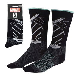 Chaussettes Black Panther Wakanda black 38-45