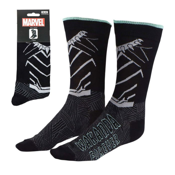 Chaussettes Black Panther Wakanda black 38-45 Chaussettes Black Panther Wakanda black 38-45
