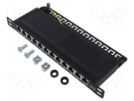 LOGILINK Panneau de patch RJ45 pour transfert de données