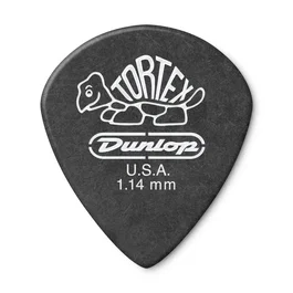 DUNLOP Púas Tortex Pitch Black Jazz III 1,14 mm (pack de 12)