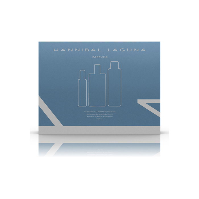 Hannibal Laguna Coffret BAROCK & ROLL Eau de Toilette Homme 3 pièces (100ml + 30ml + Gel Douche 200ml)