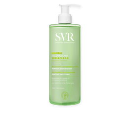 SVR Laboratoire Dermatologique SEBIACLEAR Gel Moussant Nettoyant Purifiant - 400 ml - Peaux Mixtes à Grasses, Sensibles, Acnéiques