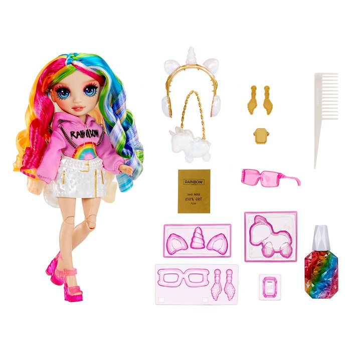 Rainbow High Amaya Creative Crystals - Poupée mannequin 27 cm