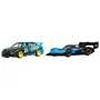 Hot Wheels HBL96 Coffret Premium Car Culture - 2 voitures collection 1/64 avec pneus Real Riders et châssis métal