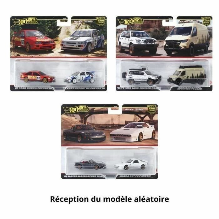 Hot Wheels Coffret Car Culture Premium 2 Véhicules HBL96 Hot Wheels Coffret Car Culture Premium 2 Véhicules HBL96