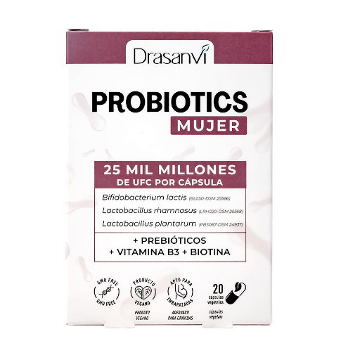 Drasanvi Probiotiques pour femmes, 20 capsules