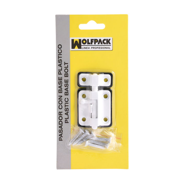 Wolfpack Pasador Base Plástisco 35mm Blanco