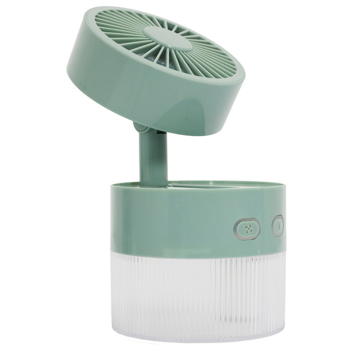 Jet Lag Ventilateur Brumisateur avec Éclairage LED USB Jet Lag Ventilateur Brumisateur avec Éclairage LED USB