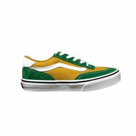 Chaussures de Sport pour Enfants Vans Brooklyn Ls Blkd Vert